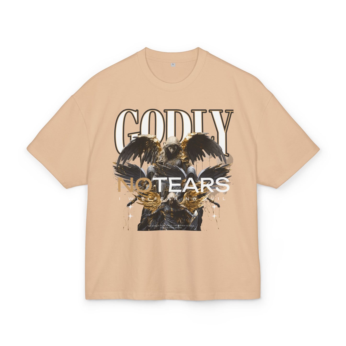 GODLY Heavy Cotton Tee, Memorial Day Shirt, Military Tribute Tee, Unisex T-Shirt for Veterans, Gift for Soldiers