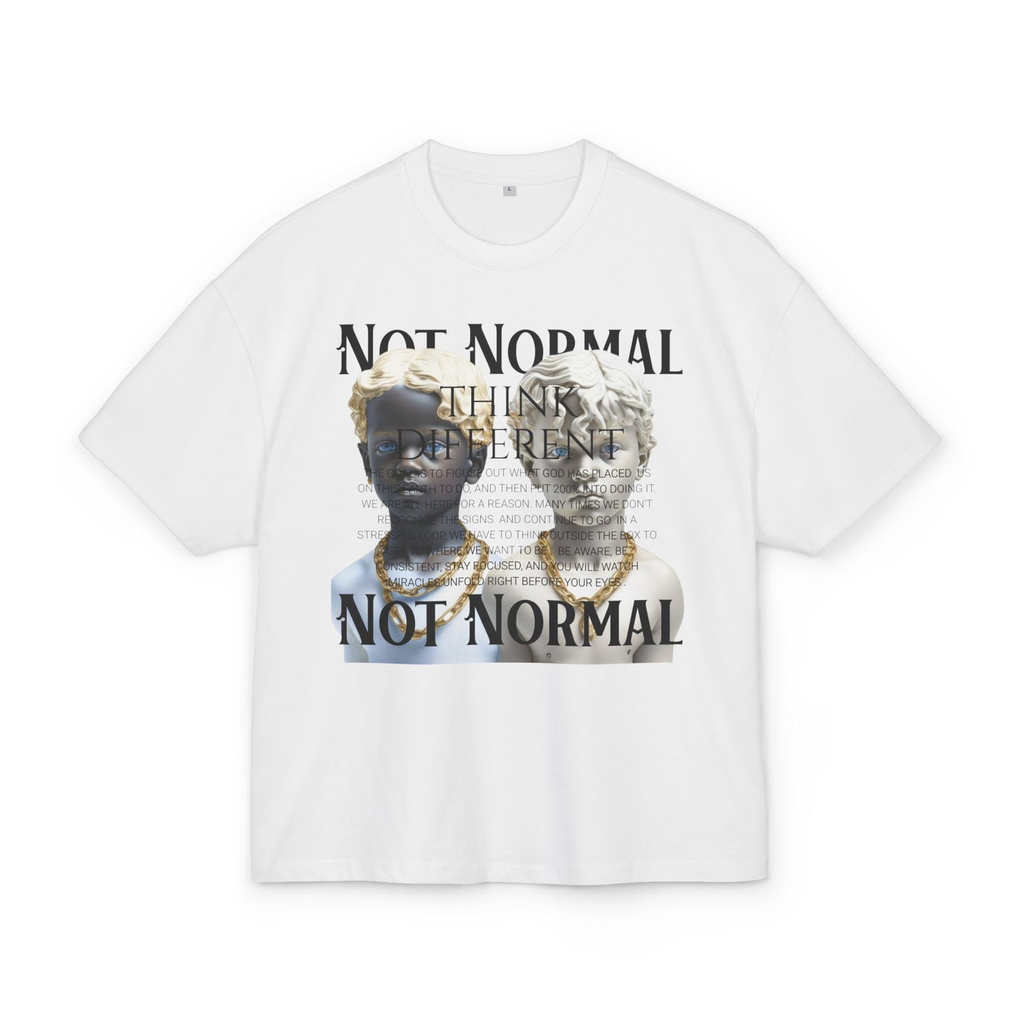 Not Normal Heavy Cotton Tee, Memorial Day Shirt, Military Tribute Tee, Unisex T-Shirt for Veterans, Gift for Soldiers