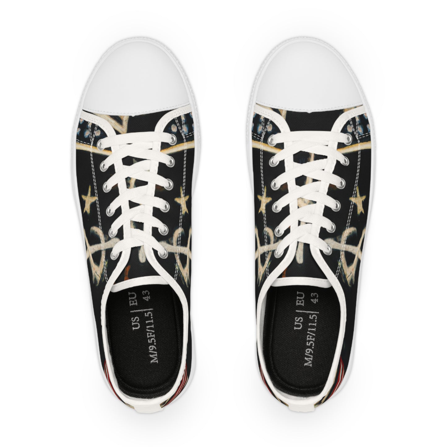 Trap Harder Men's Low Top Sneakers