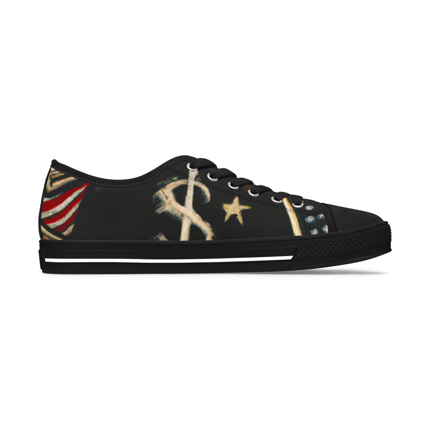 Trap Harder Women's Low Top Sneakers