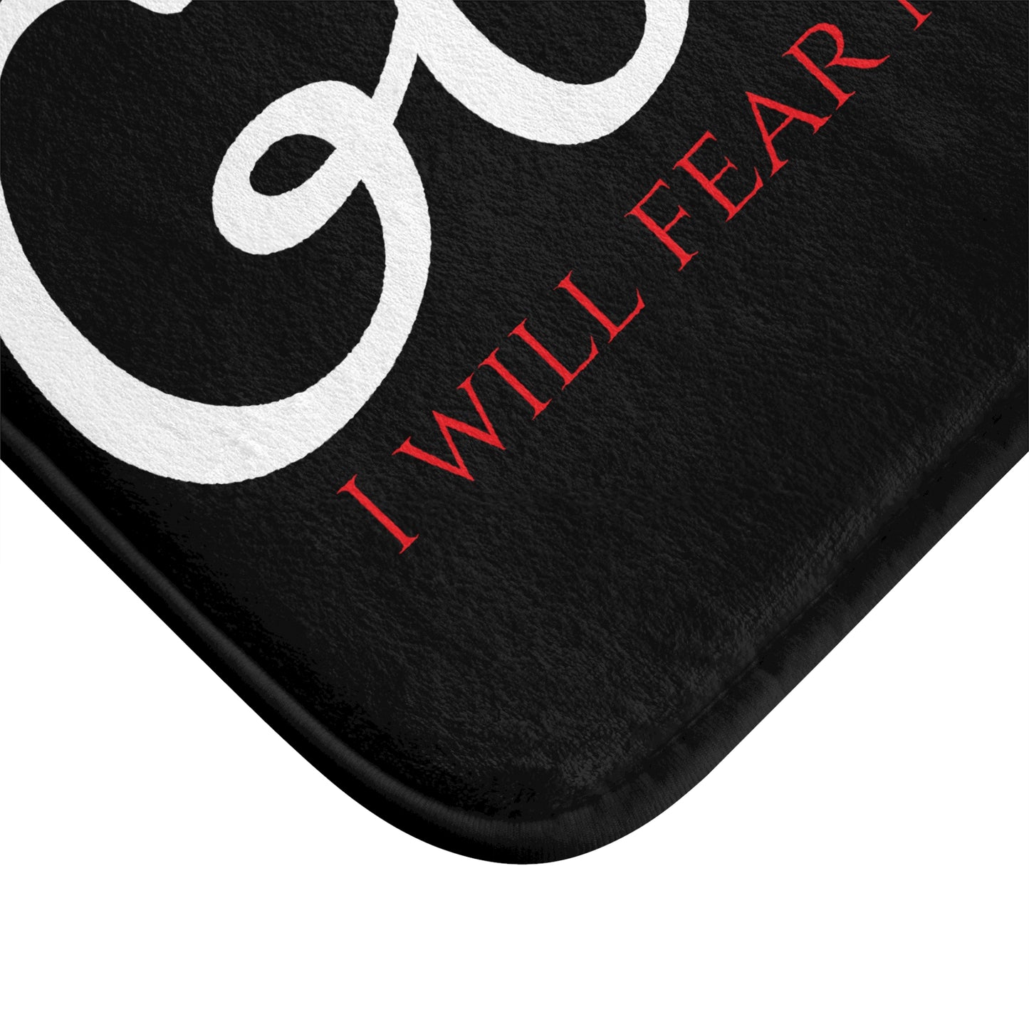 GODLY... Fear No Evil Bath Mat