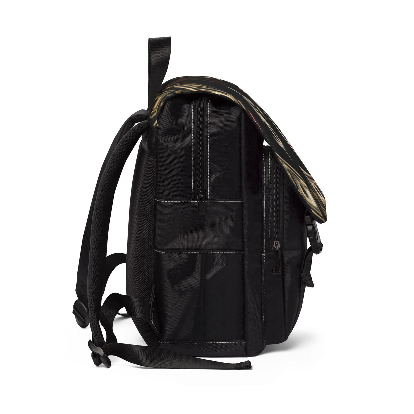 Trap Harder Unisex Casual Shoulder Backpack
