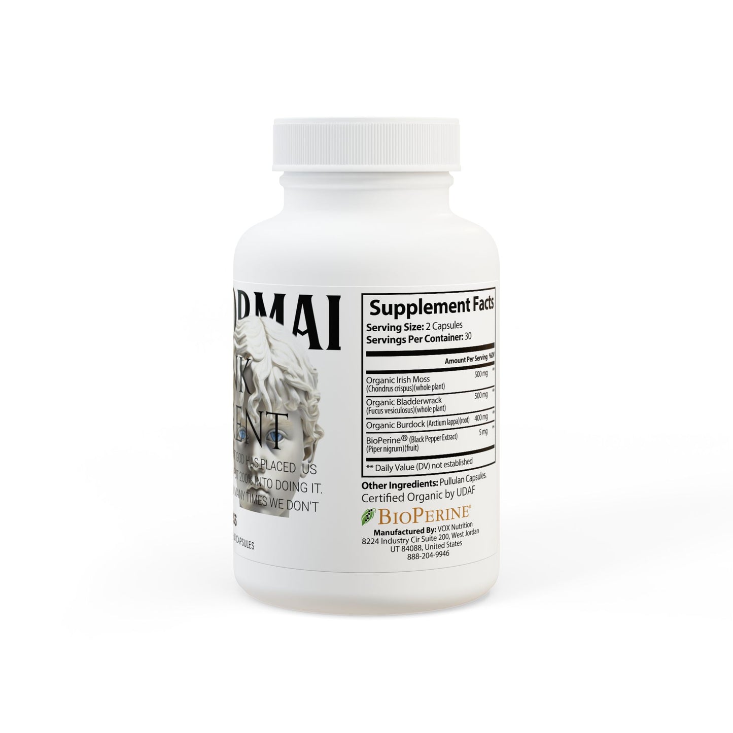 Sea Moss Supplement (60 Capsules)
