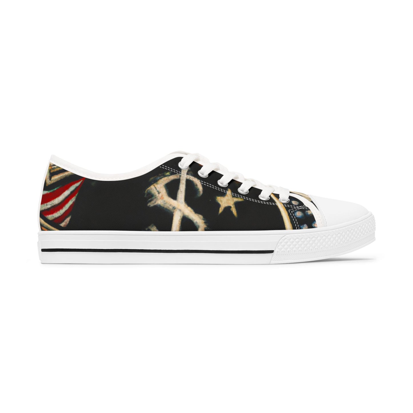 Trap Harder Women's Low Top Sneakers