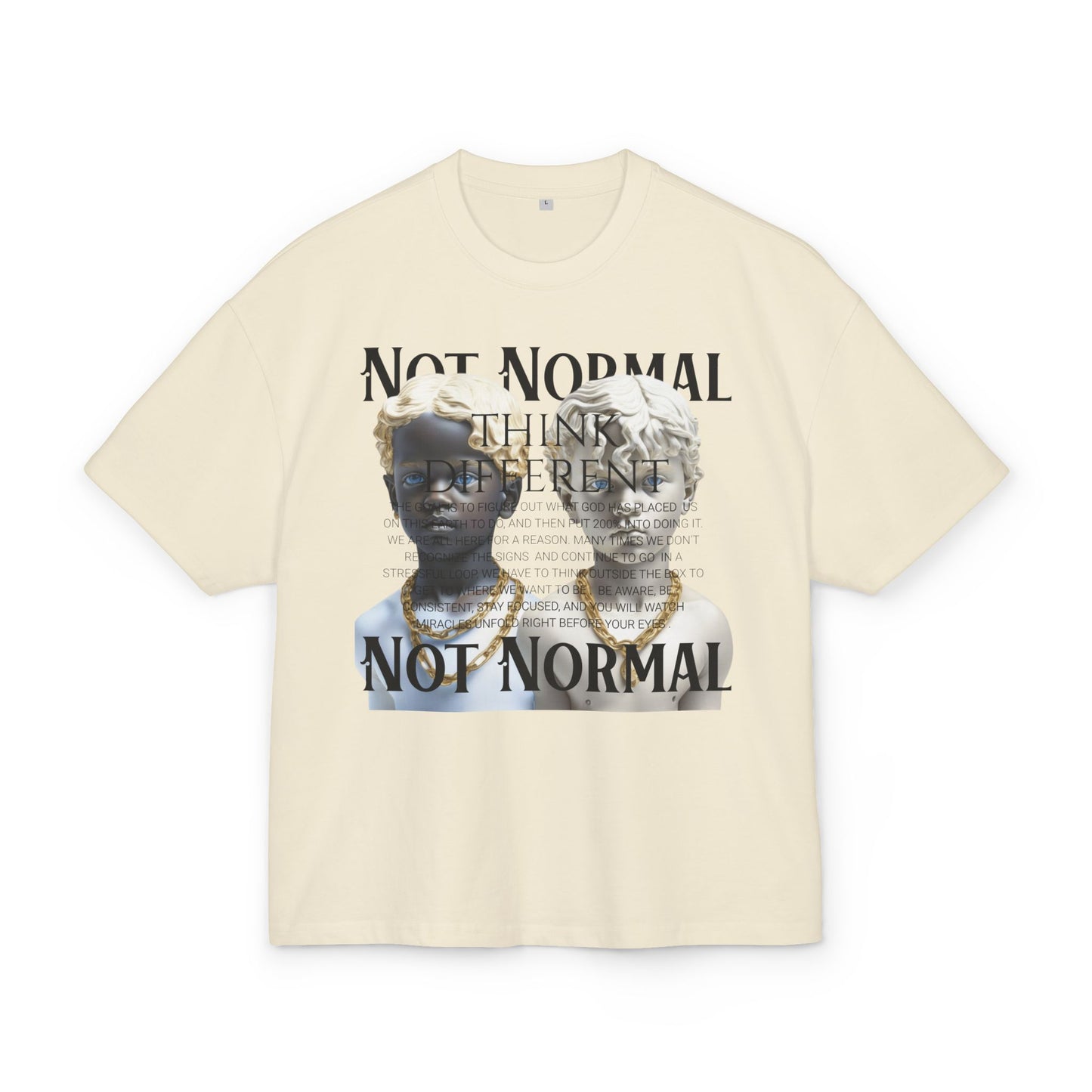 Not Normal Heavy Cotton Tee, Memorial Day Shirt, Military Tribute Tee, Unisex T-Shirt for Veterans, Gift for Soldiers