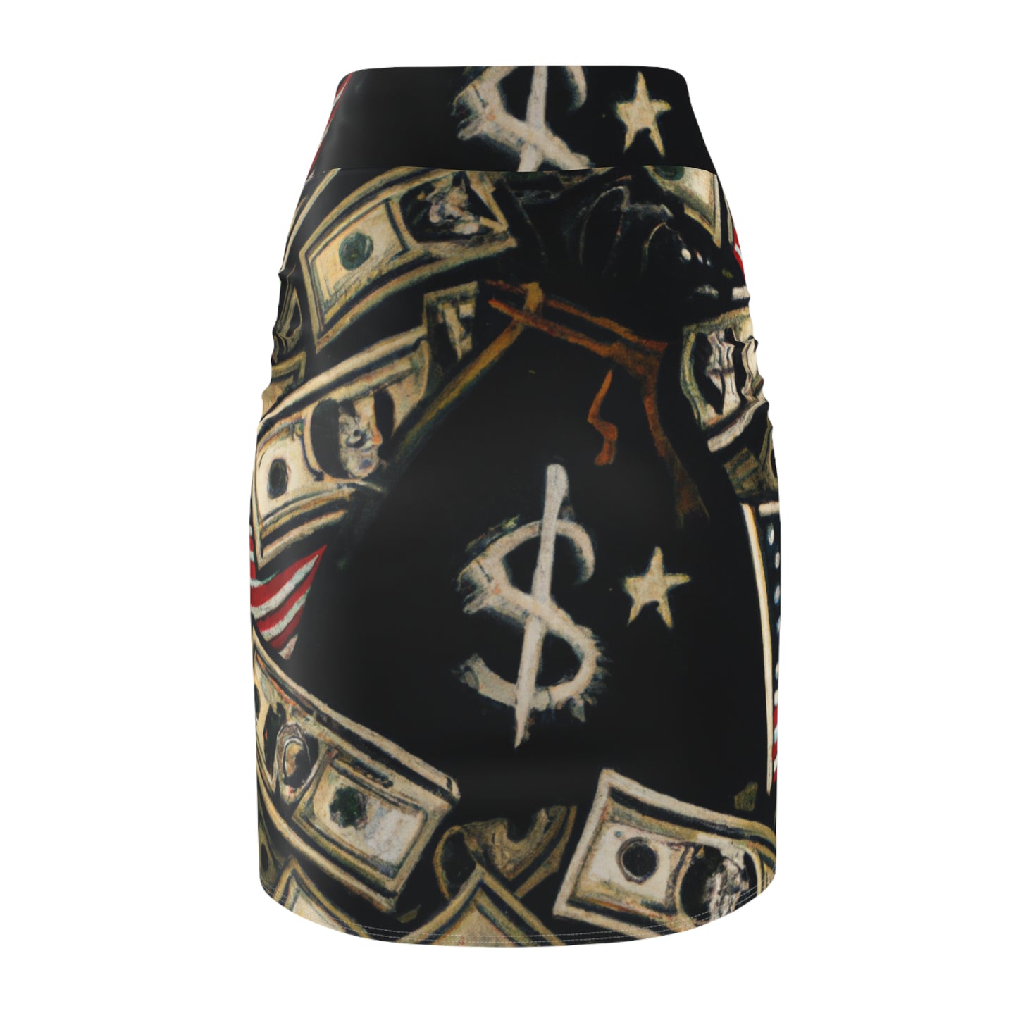 Trap Harder Pencil Skirt, Office Wear, Trendy Skirt, Fashionista Gift, Stylish Outfit, Confidence Boost