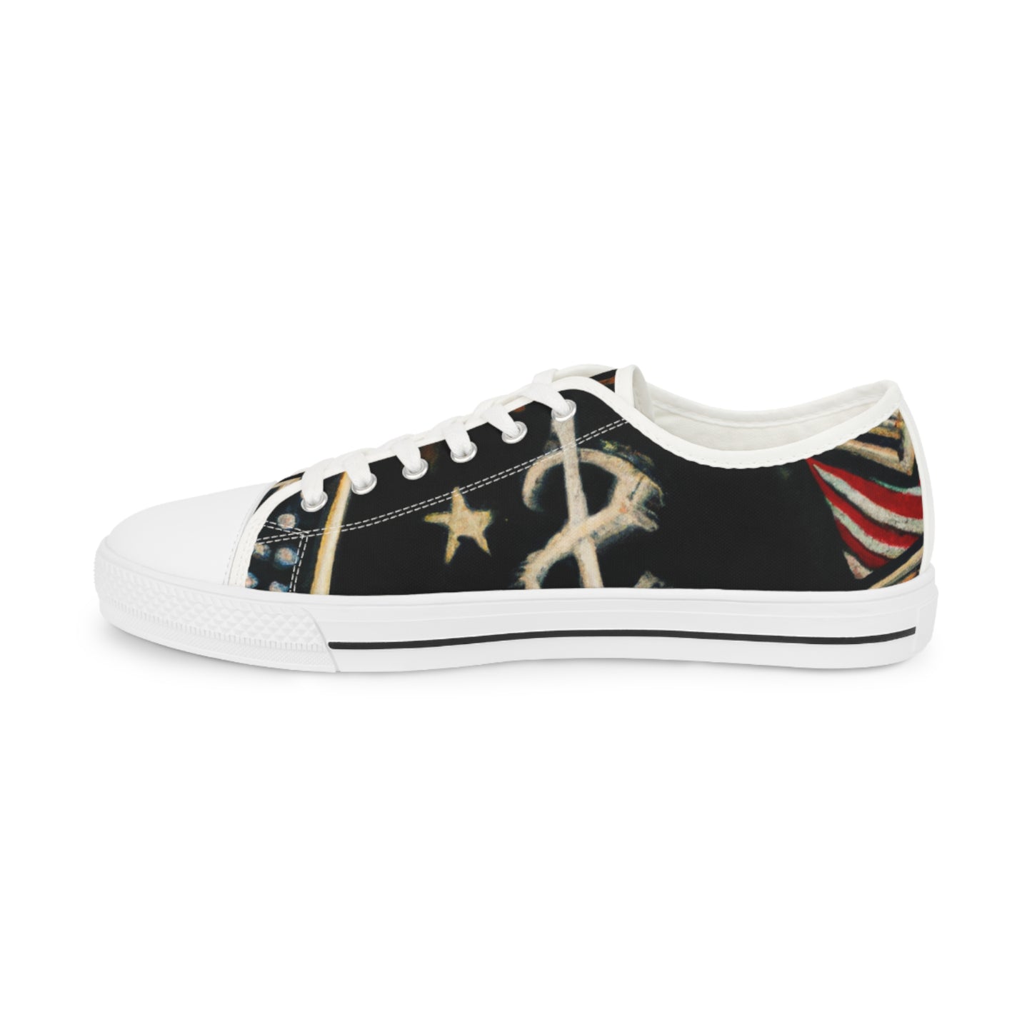 Trap Harder Men's Low Top Sneakers