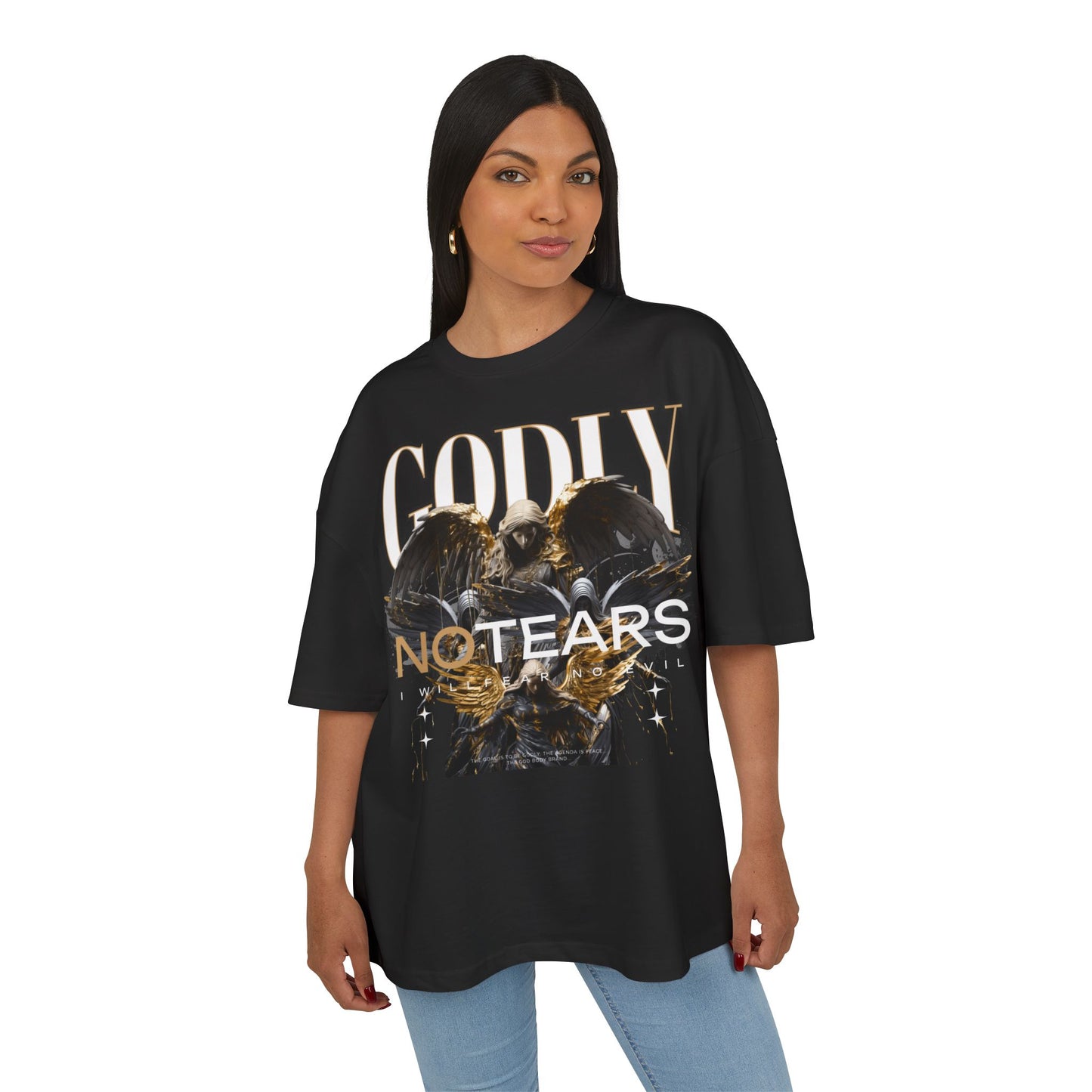 GODLY Heavy Cotton Tee, Memorial Day Shirt, Military Tribute Tee, Unisex T-Shirt for Veterans, Gift for Soldiers