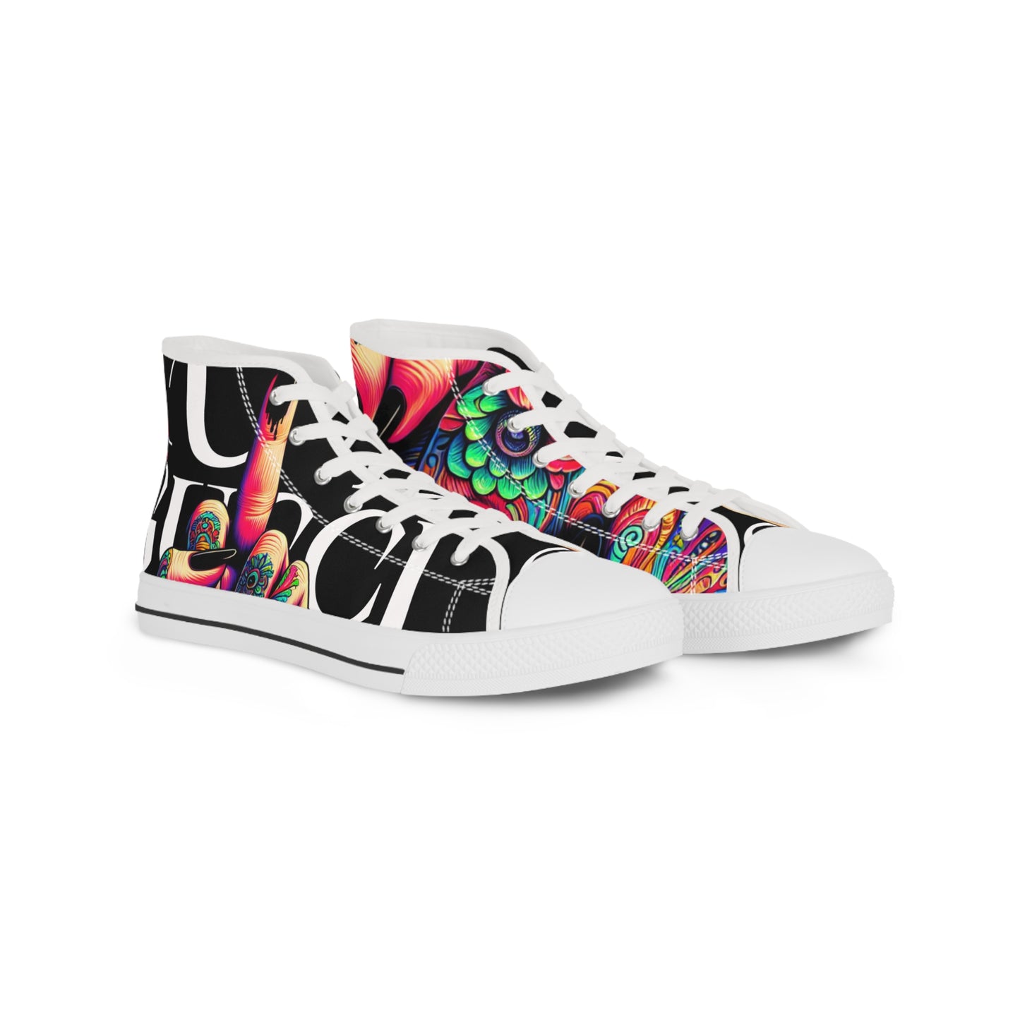 F Gucci Men's High Top Sneakers