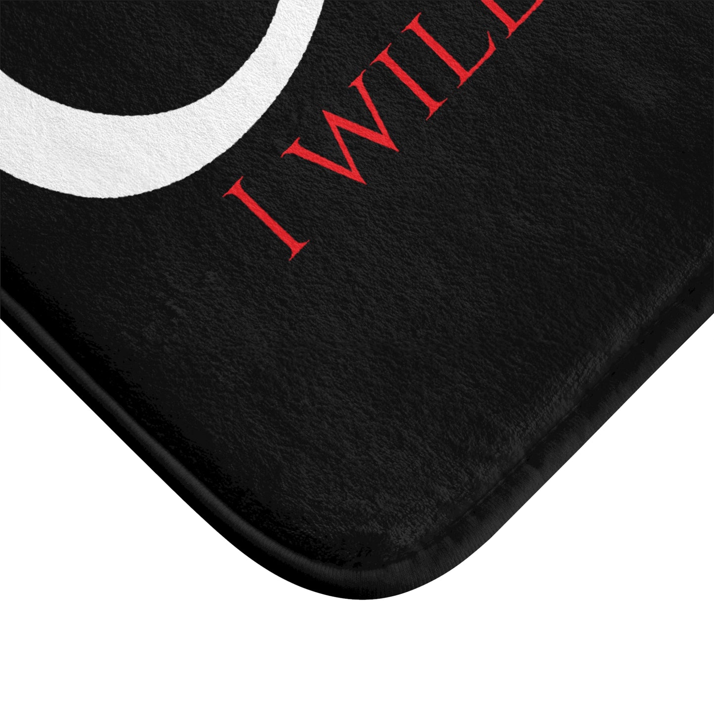 GODLY... Fear No Evil Bath Mat