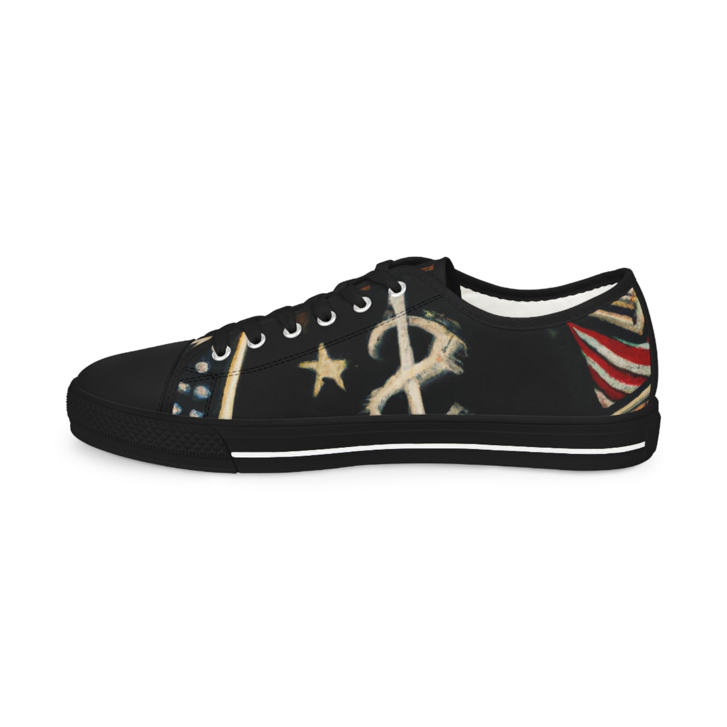 Trap Harder Men's Low Top Sneakers