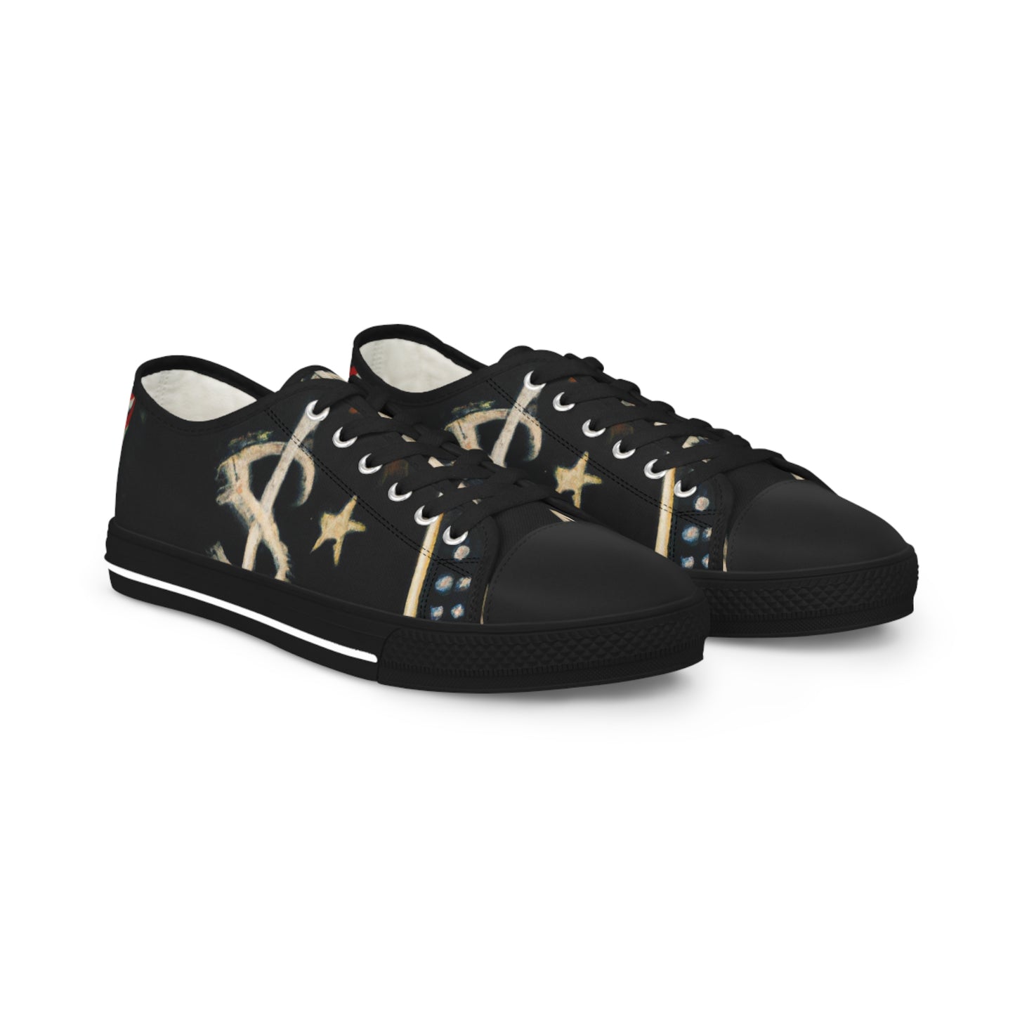 Trap Harder Men's Low Top Sneakers