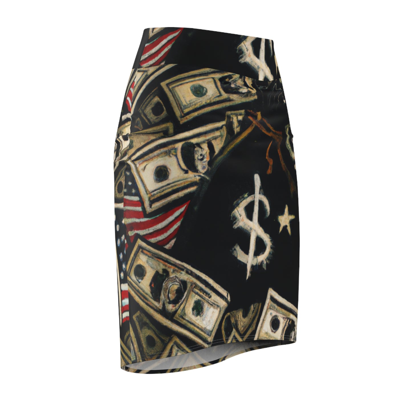 Trap Harder Pencil Skirt, Office Wear, Trendy Skirt, Fashionista Gift, Stylish Outfit, Confidence Boost