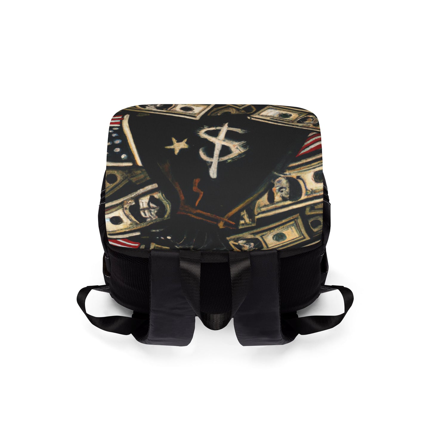 Trap Harder Unisex Casual Shoulder Backpack