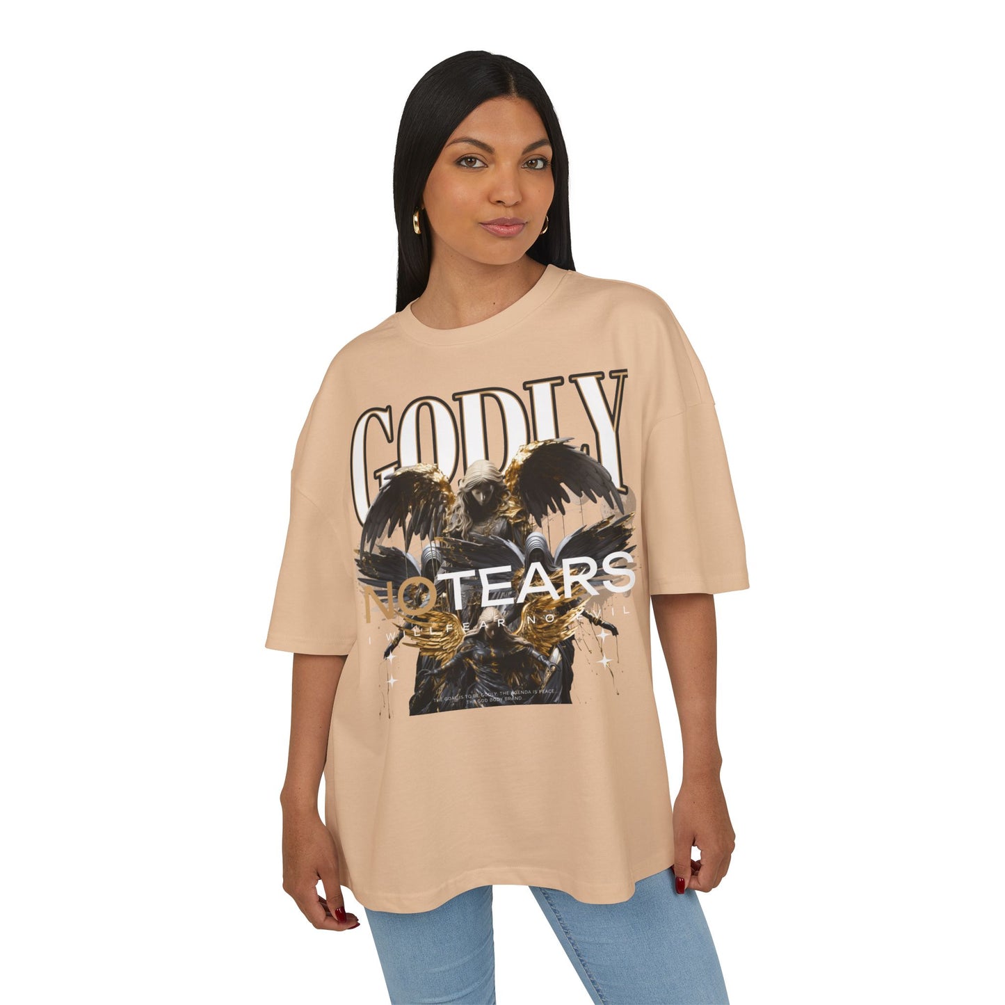 GODLY Heavy Cotton Tee, Memorial Day Shirt, Military Tribute Tee, Unisex T-Shirt for Veterans, Gift for Soldiers