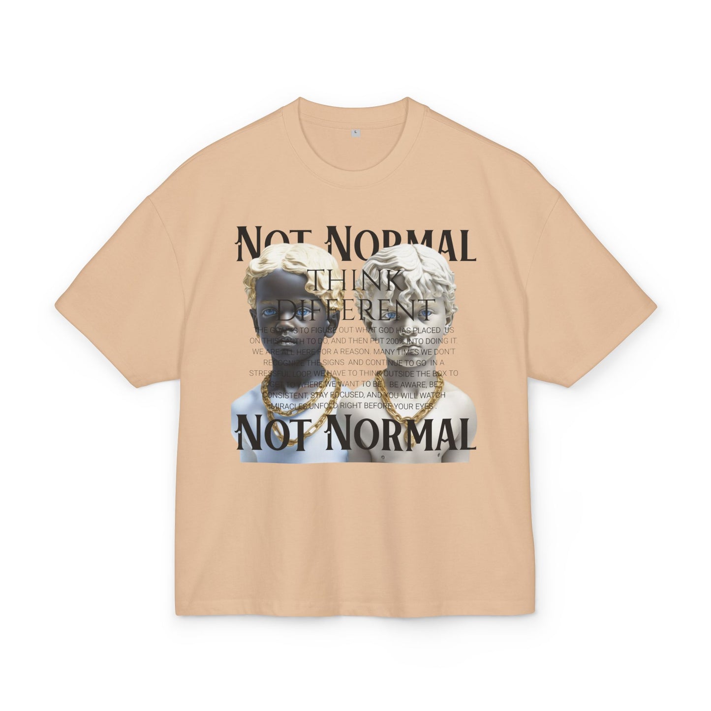 Not Normal Heavy Cotton Tee, Memorial Day Shirt, Military Tribute Tee, Unisex T-Shirt for Veterans, Gift for Soldiers