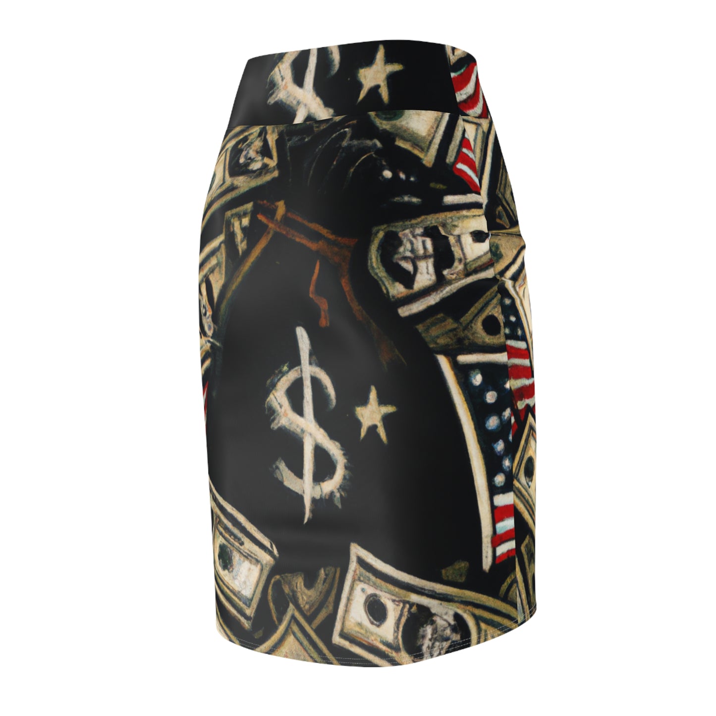 Trap Harder Pencil Skirt, Office Wear, Trendy Skirt, Fashionista Gift, Stylish Outfit, Confidence Boost