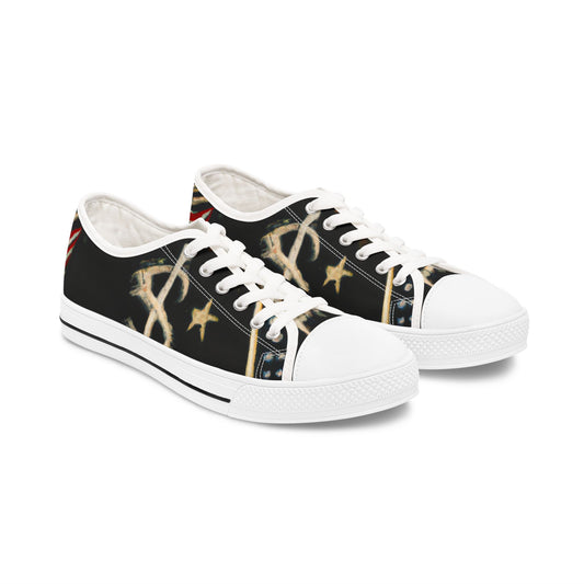Trap Harder Women's Low Top Sneakers
