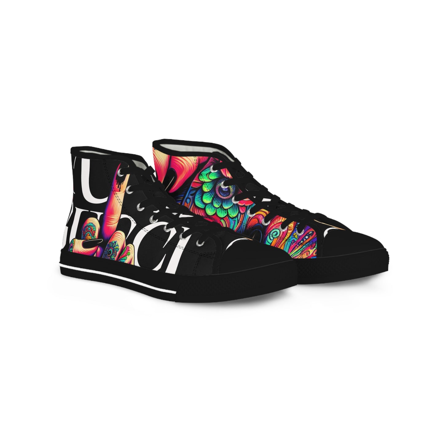 F Gucci Men's High Top Sneakers