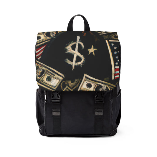 Trap Harder Unisex Casual Shoulder Backpack